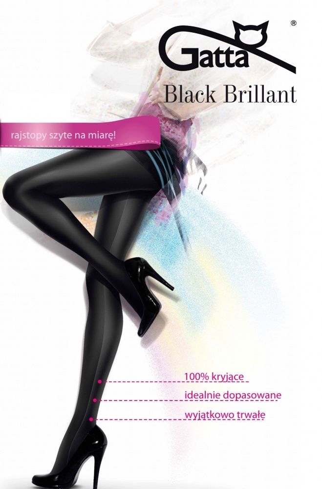 Gatta Black Brilliant Tights